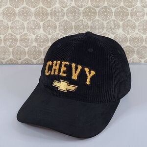 New Mens Chevy Logo Adjustable Snapback Cap Hat